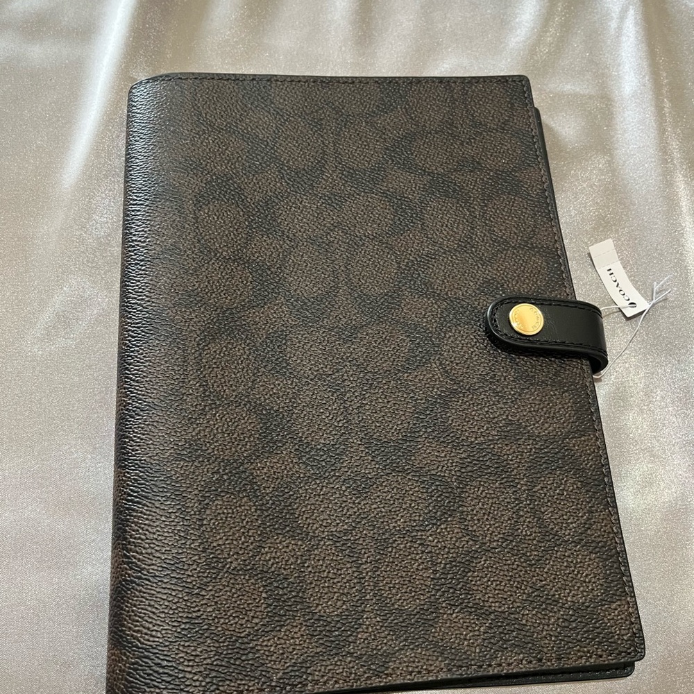 Coach Signature notebook